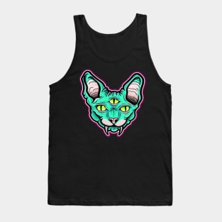 Sphynx cat minds eye Tank Top